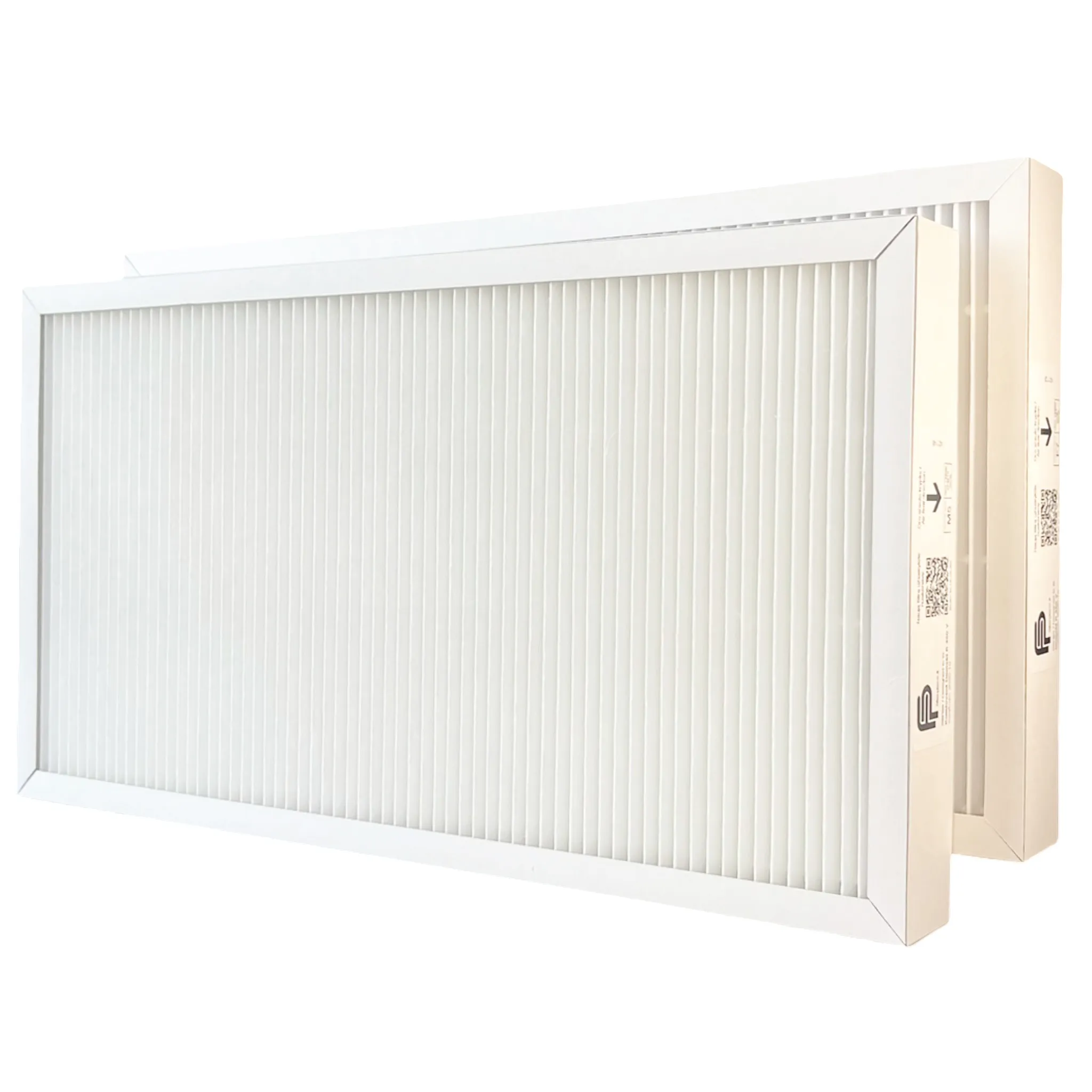 Komfovent Domekt R450V C6M rekuperatoriaus filtrų komplektas: gamintojo kodai 1037117, 1038339