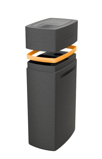 High-quality water filter cartridge with durable foam housing and replaceable filter element for clean, crisp drinking water.