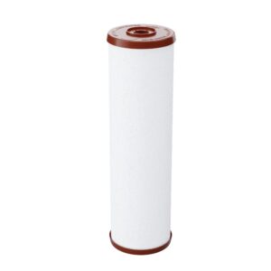 Pleated water filter cartridge for improved water purification and filtration systems. Suitable for residential and commercial use in water treatment appliances. High-quality replaceable filter element.
