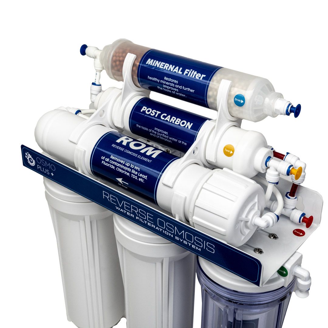 Atvirkštinio osmoso sistema OsmoPlus RO6 Pro 100 GPD — изображение 3