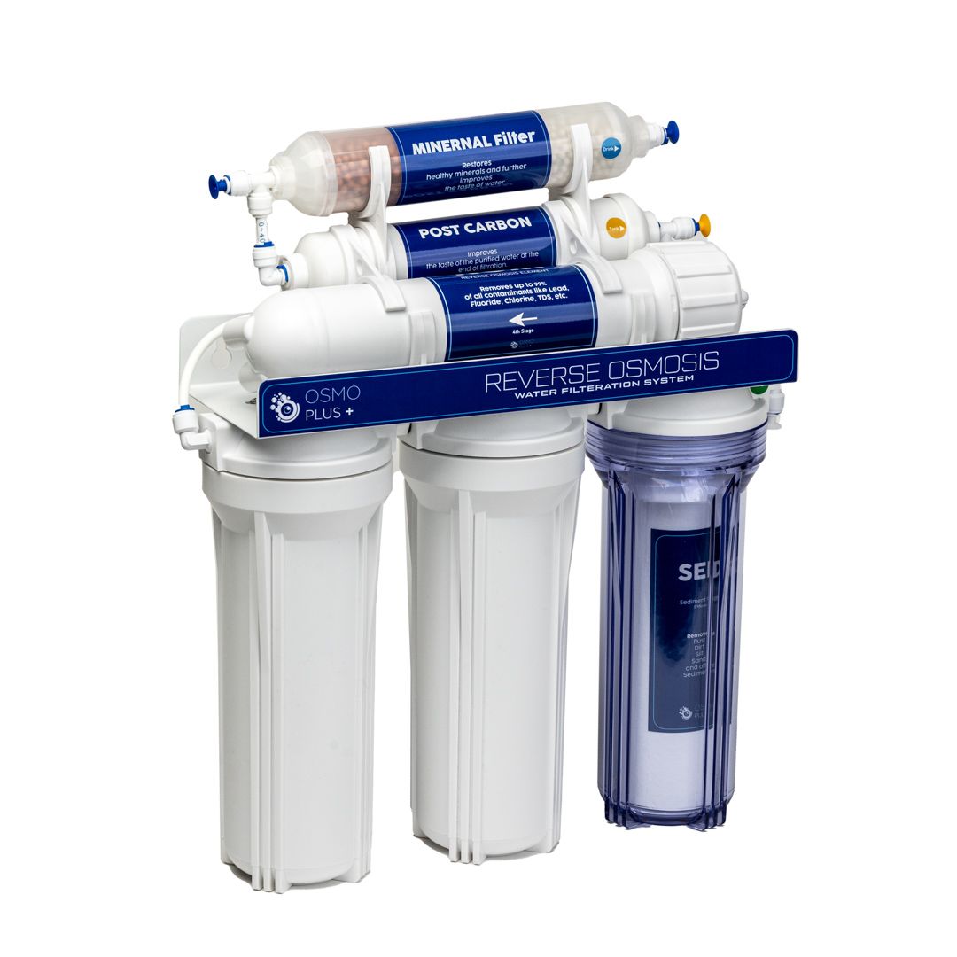 Atvirkštinio osmoso sistema OsmoPlus RO6 Pro 100 GPD — изображение 4