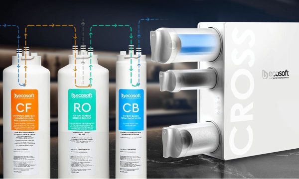 Ecosoft CROSS 90 tiesioginio srauto atvirkštinio osmoso filtras — изображение 6