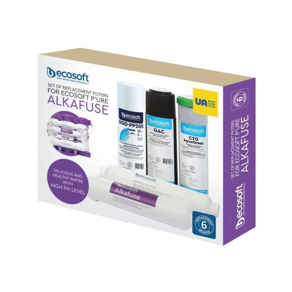 Ecosoft P'URE Alkafuse 5 kasečių rinkinys — изображение 2