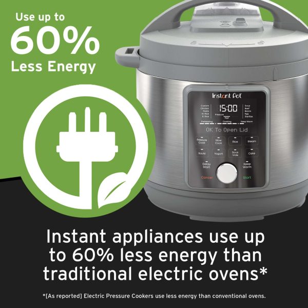 Instant Pot® Duo™ Plus daugiafunkcinė slėginė viryklė su tylaus garo išleidimo funkcija (5,7L) 9-in-1 — изображение 6
