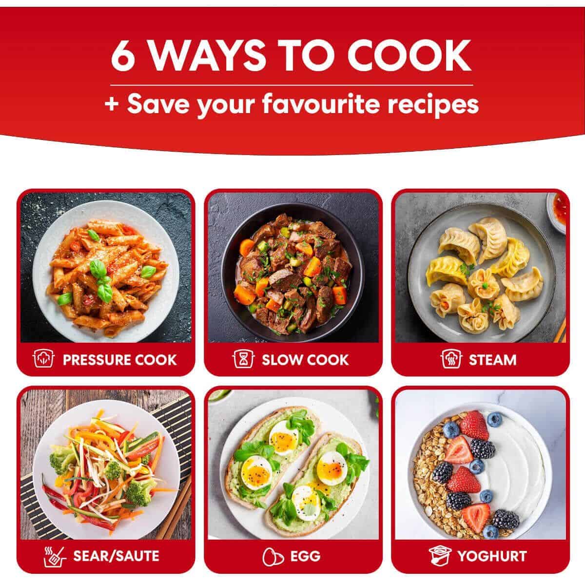 Instant Pot Rio XL 7,1 l daugiafunkcis puodas — изображение 6