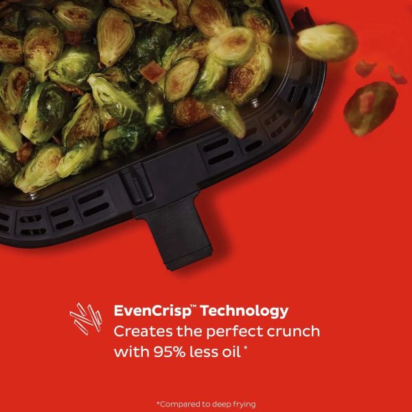Instant Vortex® Plus nerūdijančio plieno oro gruzdintuvė su ClearCook (5,7L) 6-in-1 — изображение 6