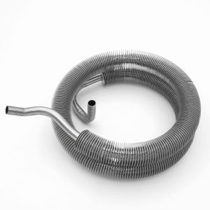 Flexible metal hose for industrial water and air applications.