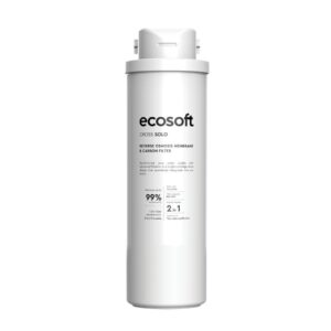 High-quality Ecosoft Reverse Osmosis Water Filter Cartridge for clean drinking water, easy replacement, and optimal filtration performance.