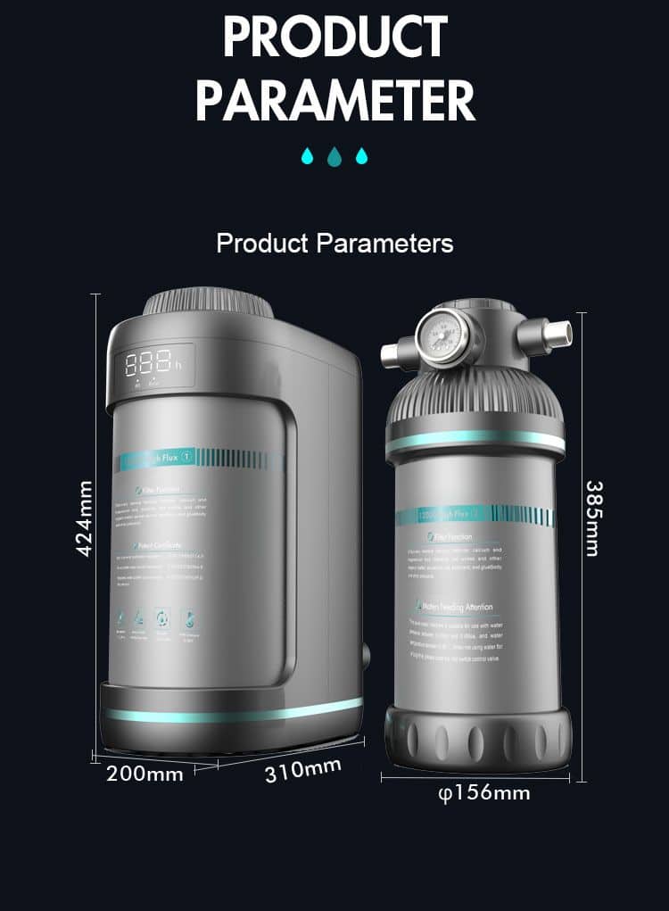 Profesionali atvirkštinio osmoso sistema - A12 Pro 1200GPD (3 litrai per minutę) — изображение 4